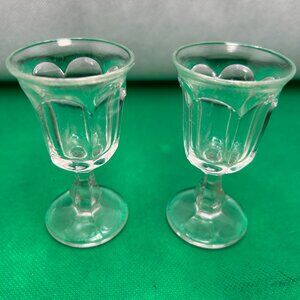 Cordial/Goblet/Shot Glasses. Set of 2. (921)